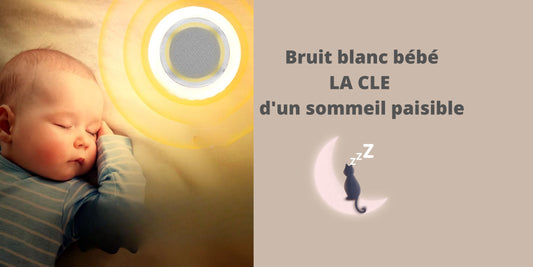 Bruit blanc bébé, la clé d'un sommeil paisible