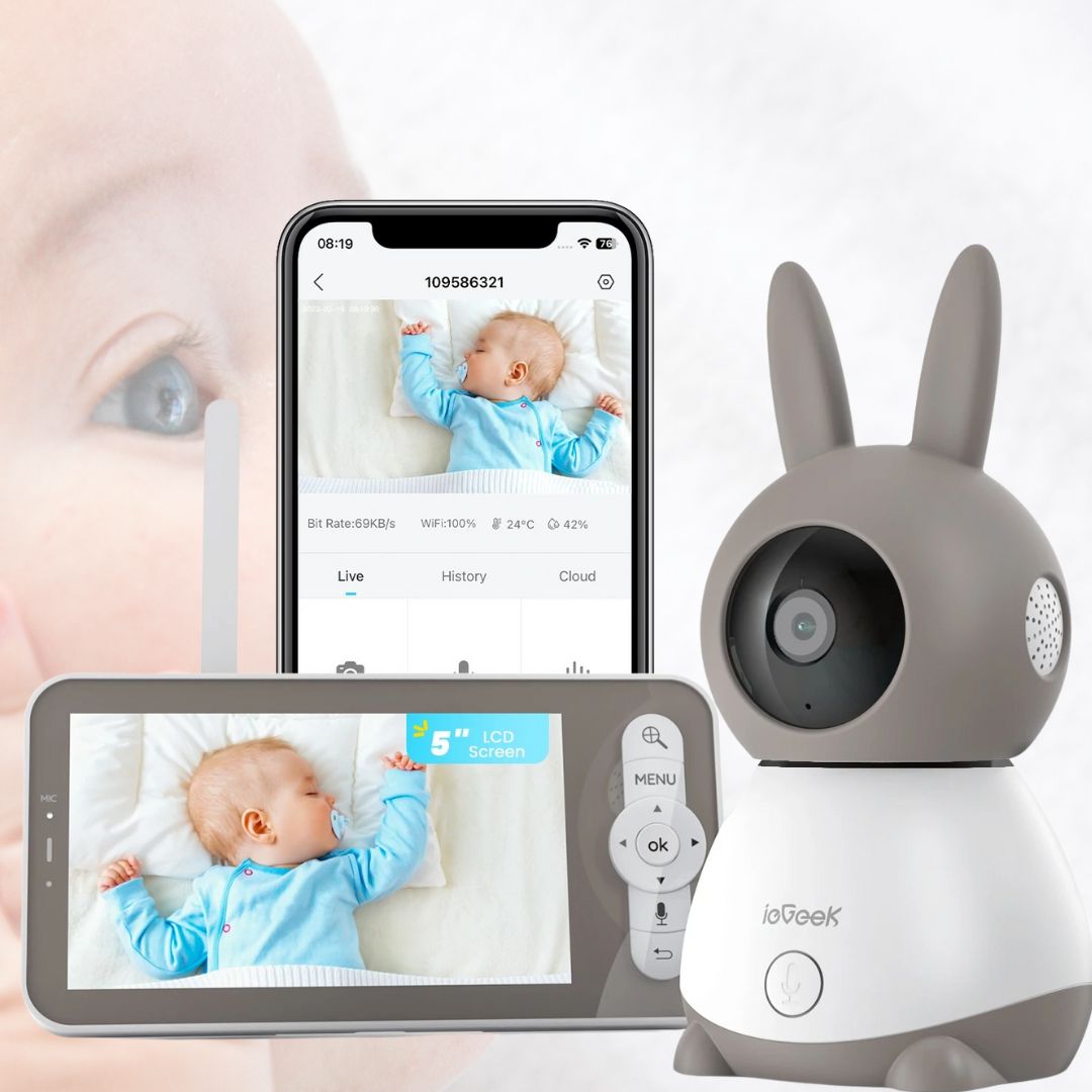 babyphone camera sans et avec wifi
