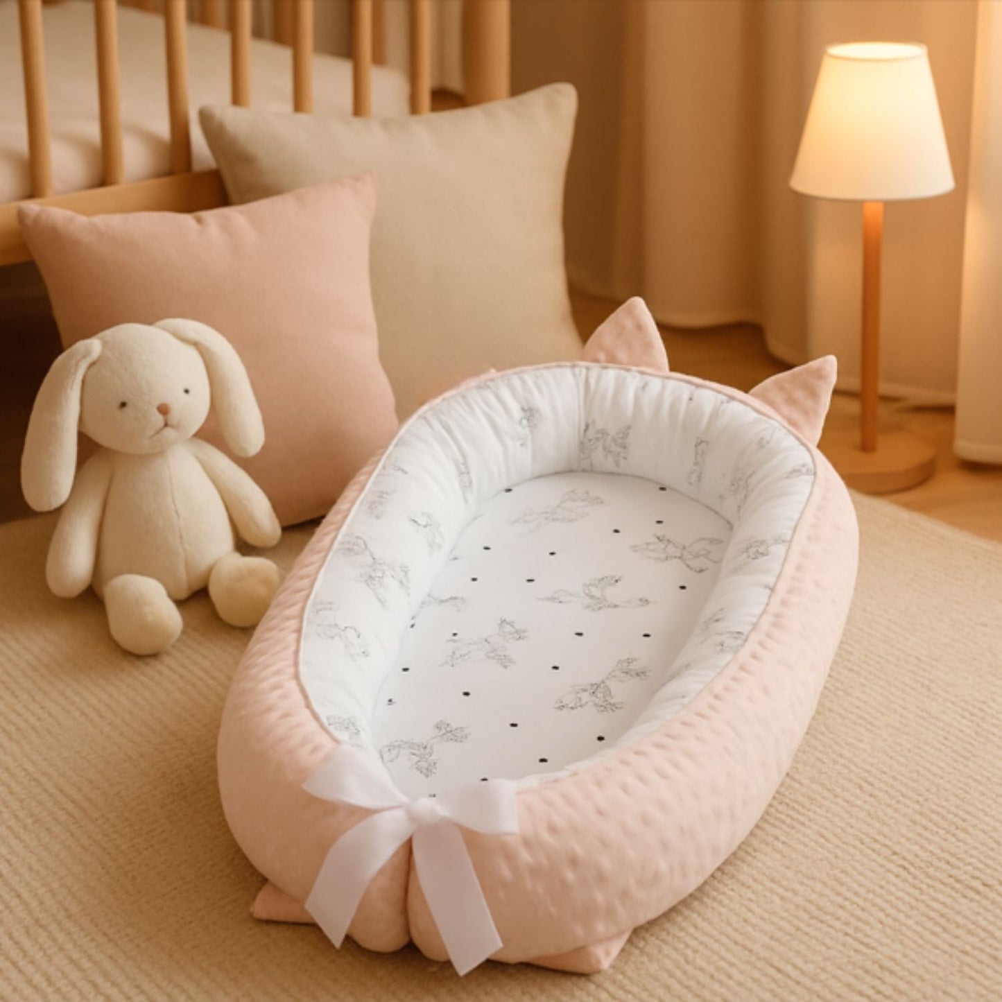 nid dange rose securite bebe