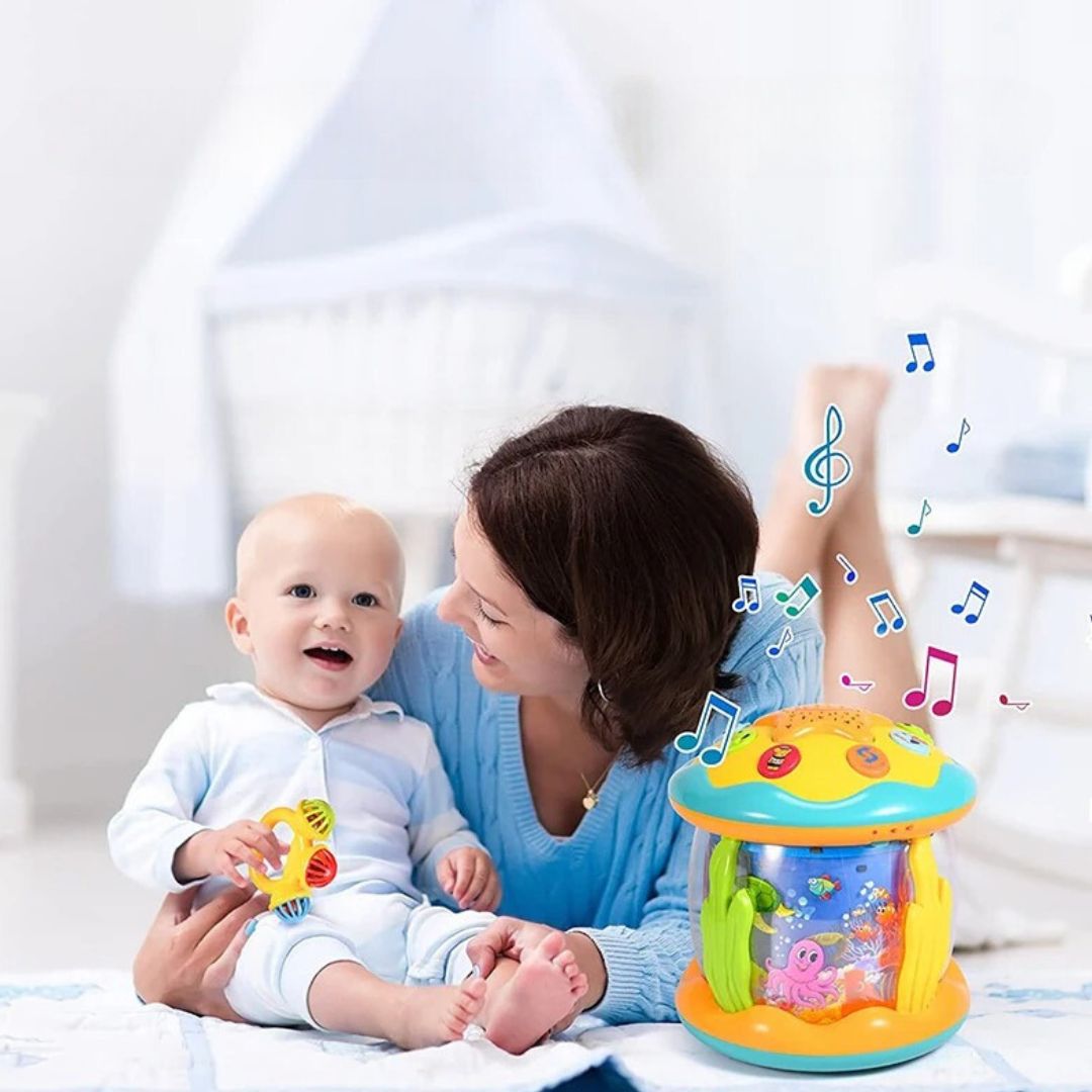 veilleuse bebe projection plafond musicale