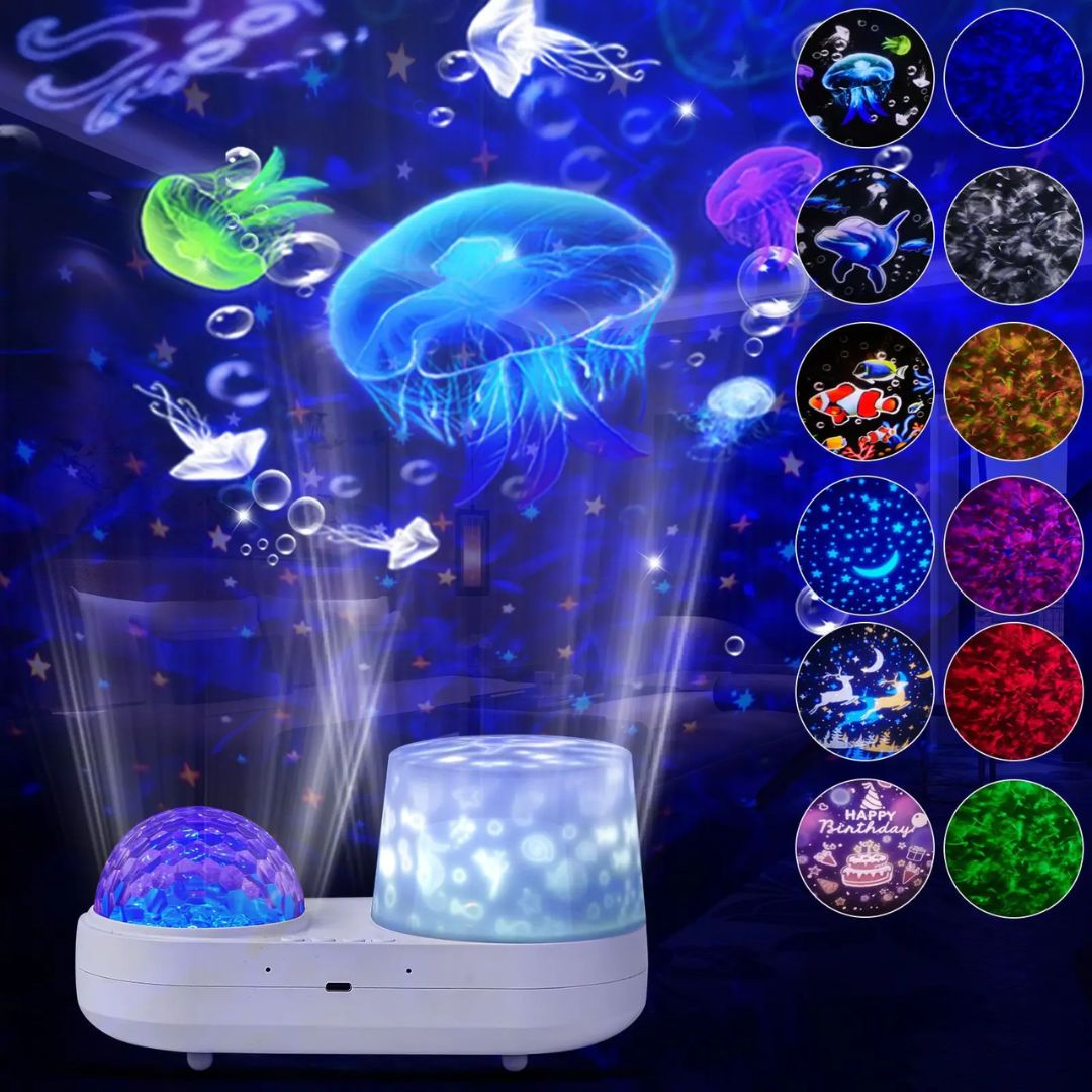 veilleuse bebe projection plafond noel