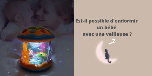 Est-il possible d'endormir un bébé avec une veilleuse ?
