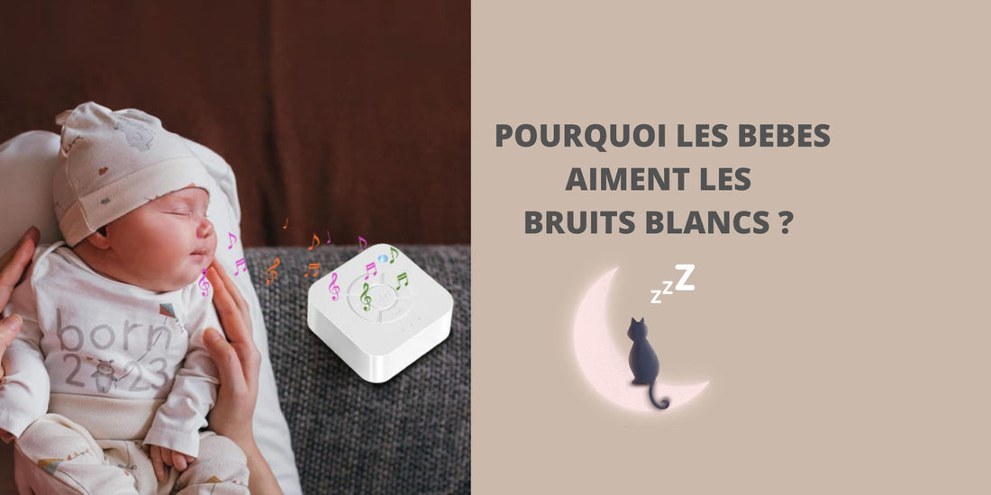 POURQUOI LES BEBES AIMENT LES BRUITS BLANCS ?