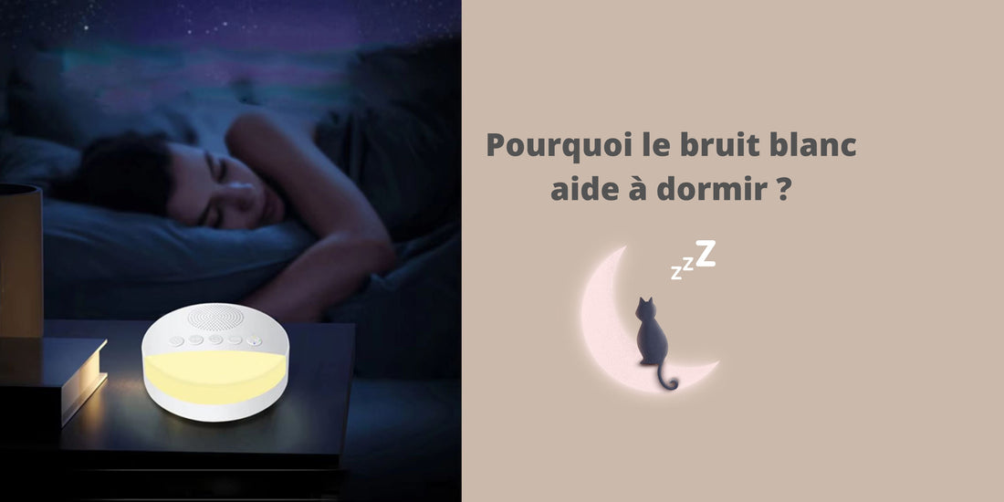 Pourquoi le bruit blanc aide à dormir bébé et maman ?