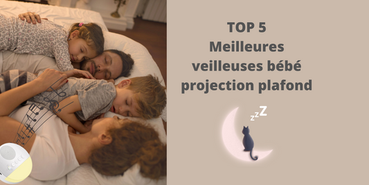 Top 5 meilleures veilleuses bebe projection plafond