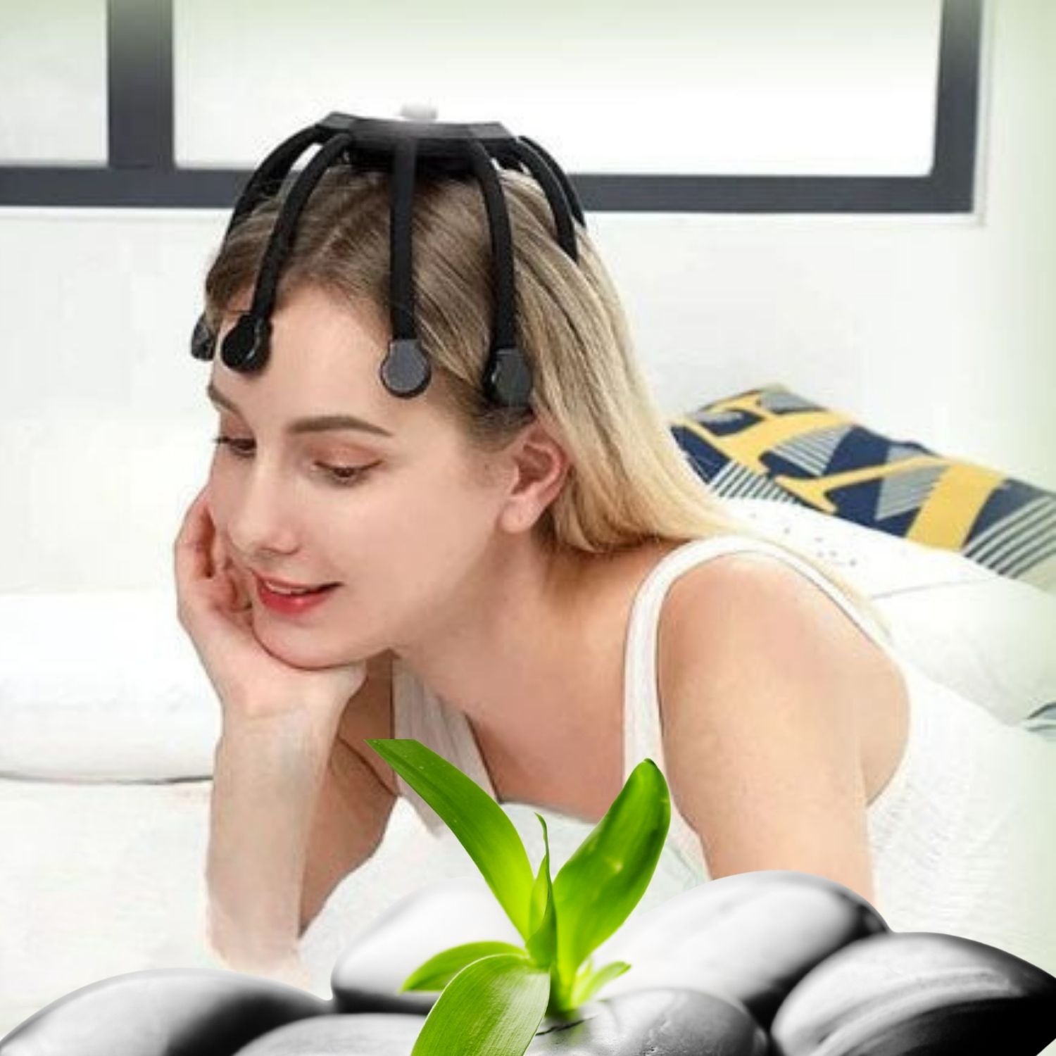 appareil massage tete cadeau maman stressee