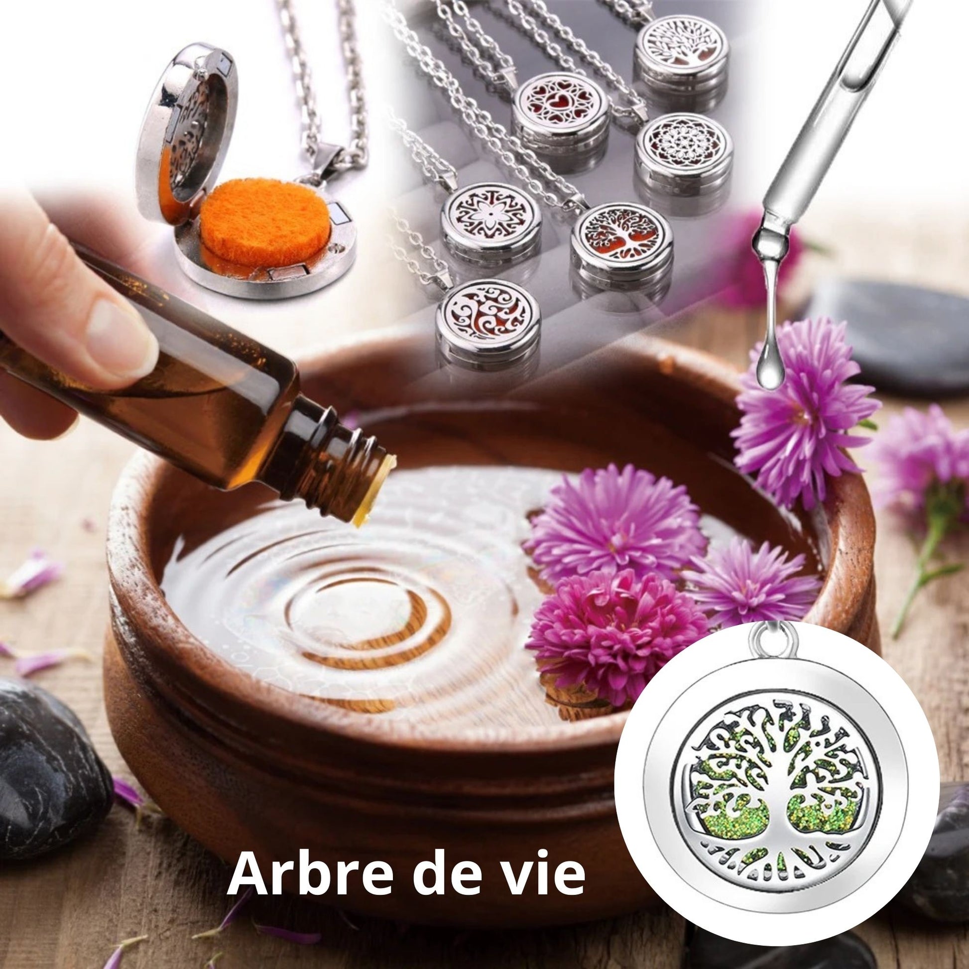 Pendentif d'aromathérapie ǀ Love me™ Besdodo