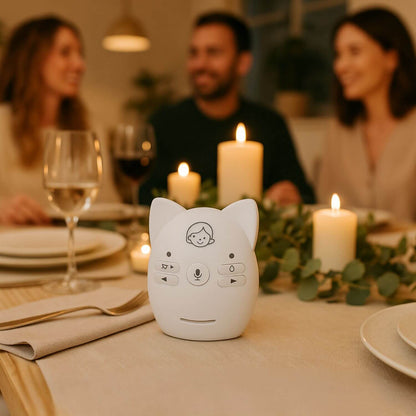 babyphone bebe minouveille diner famille bebe surveillance