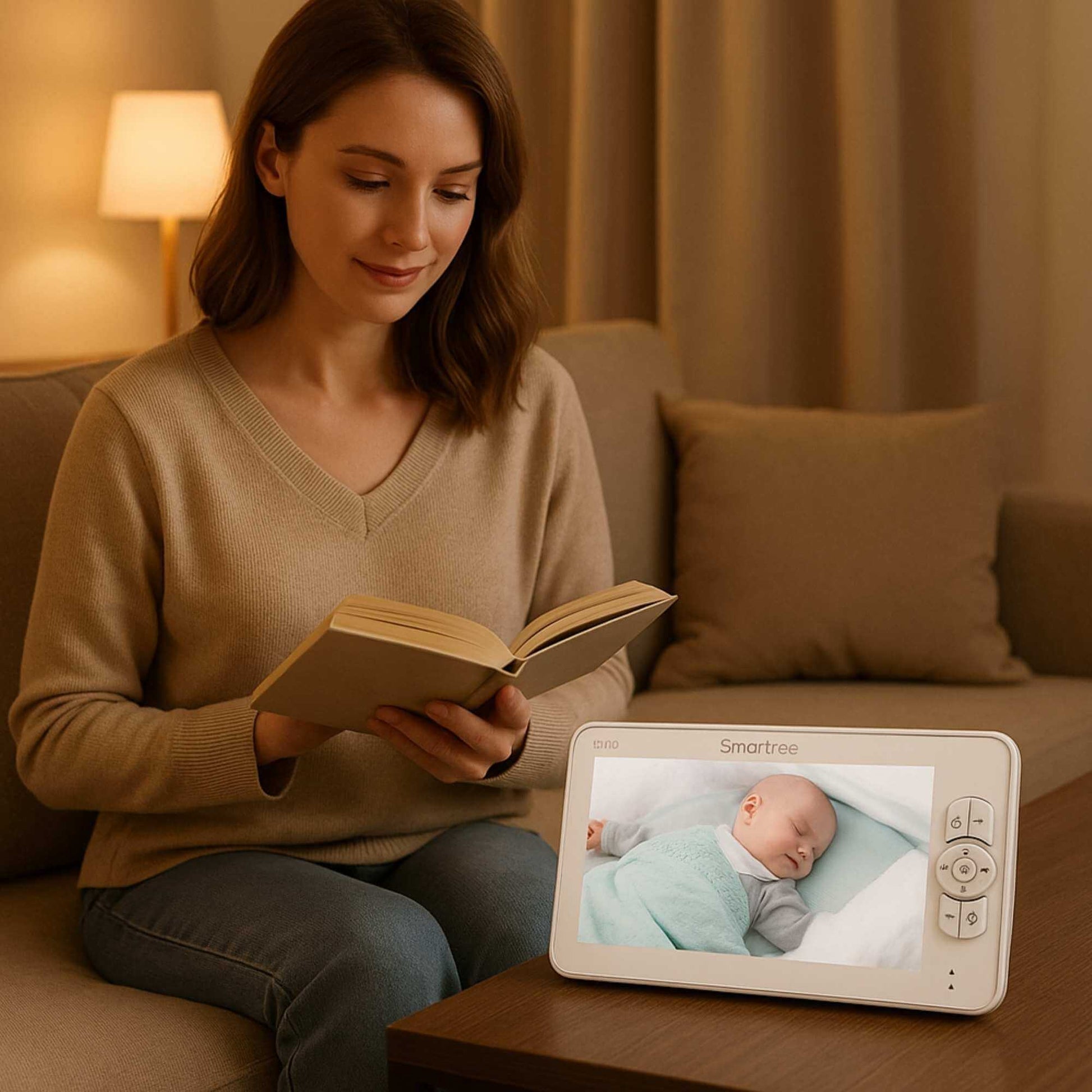 babyphone double camera duozen maman lit sereinement