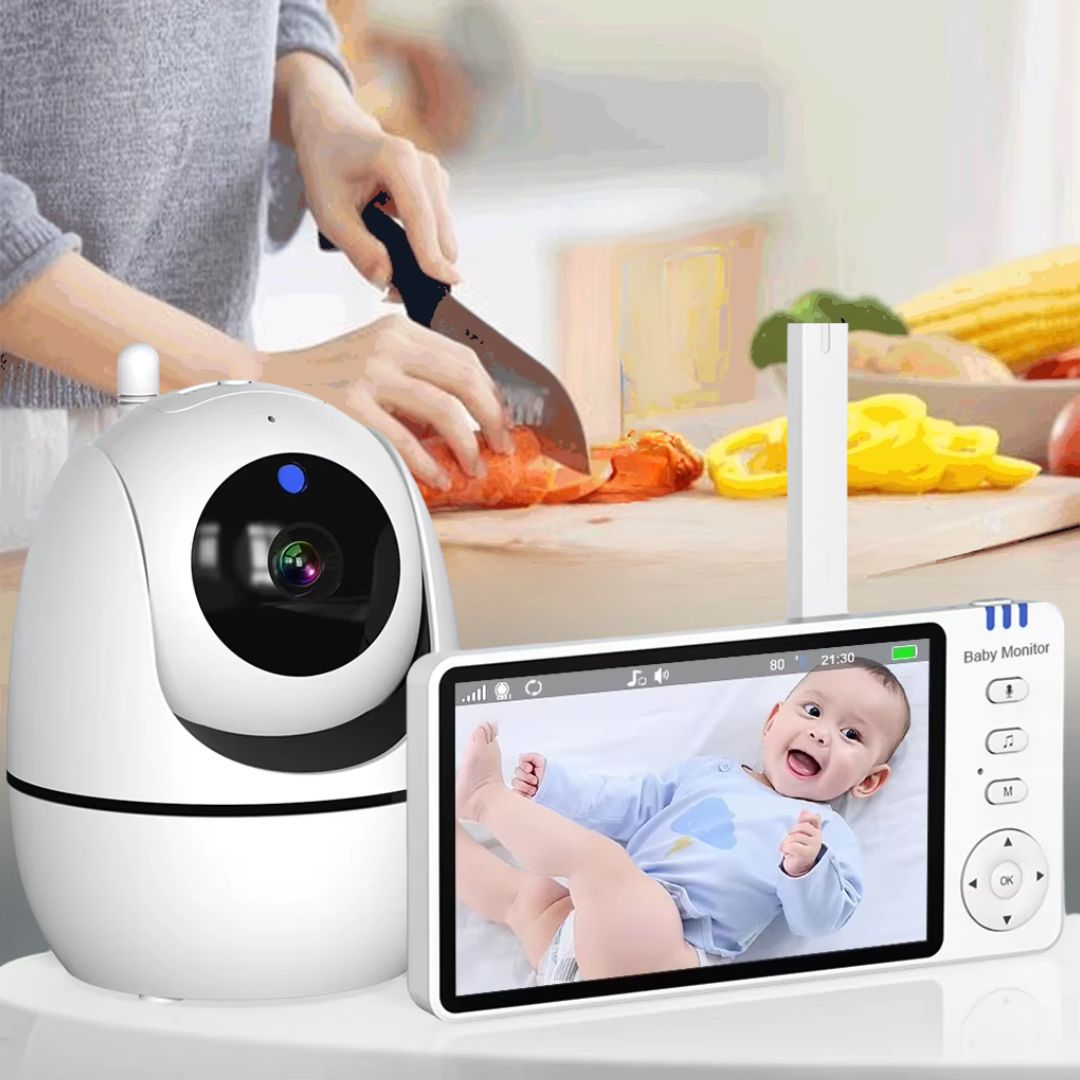 babyphone double camera maman sereine cuisine