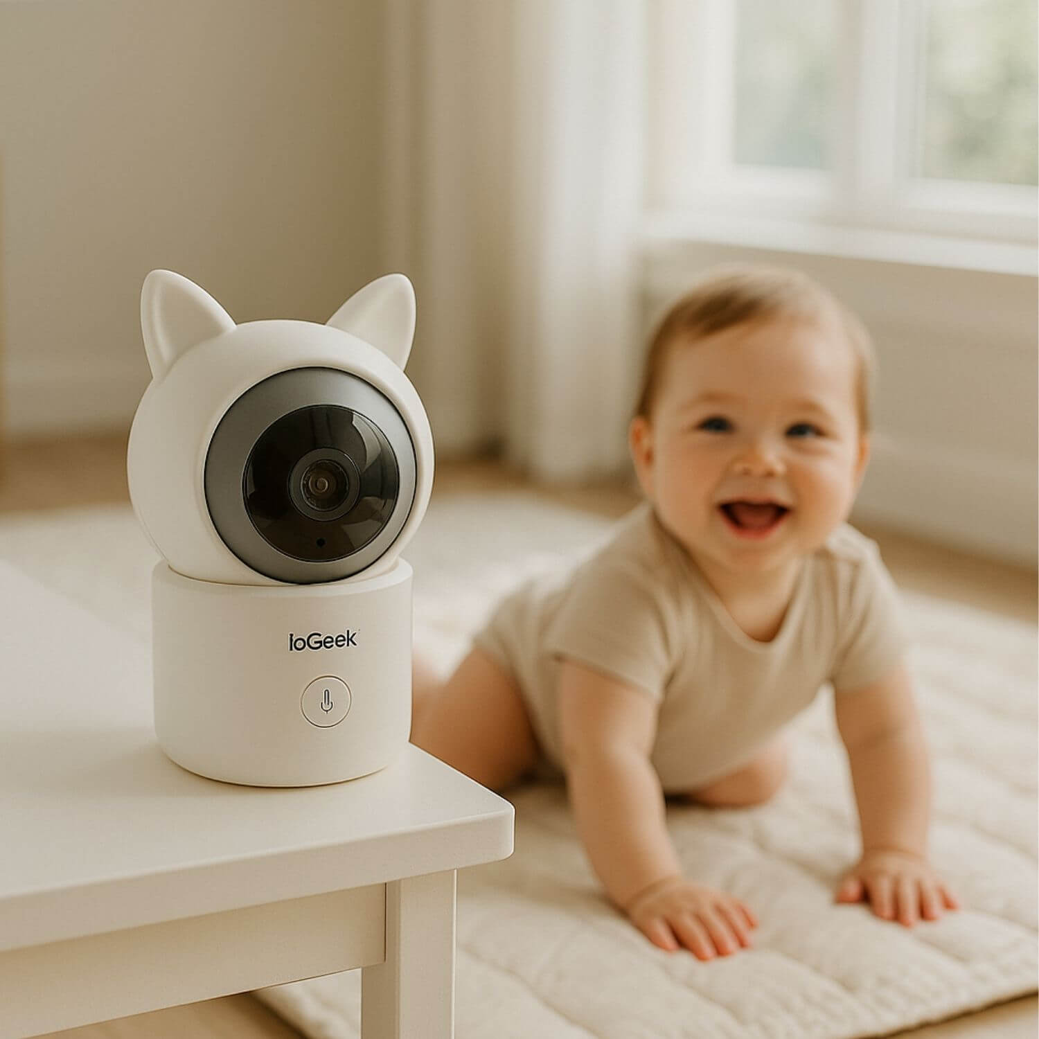 babyphone double camera vistaduo securite bebe