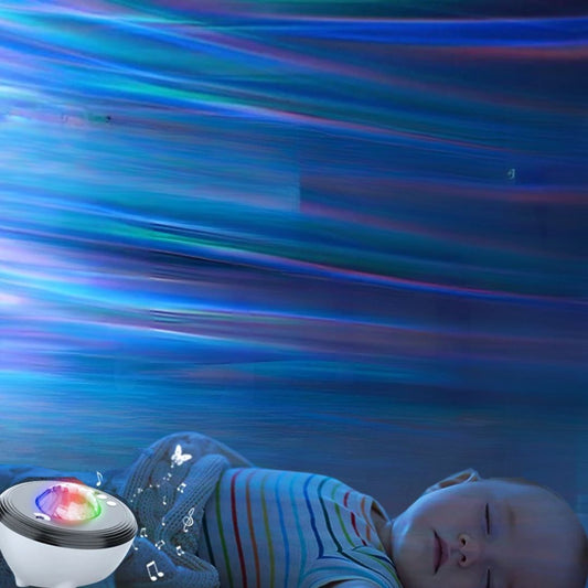 bebe dort avec veilleuse bebe projection plafond bruits blancs