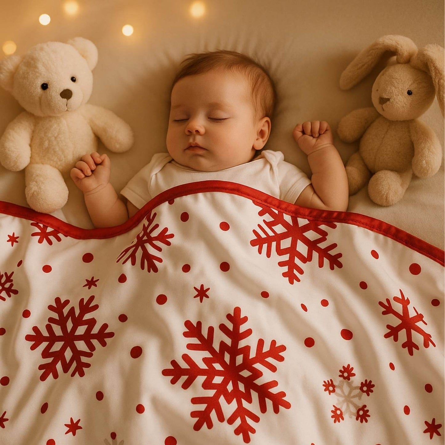 bebe dort couverture bebe noelly rouge