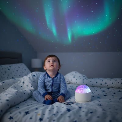 bebe emerveille veilleuse projection divea