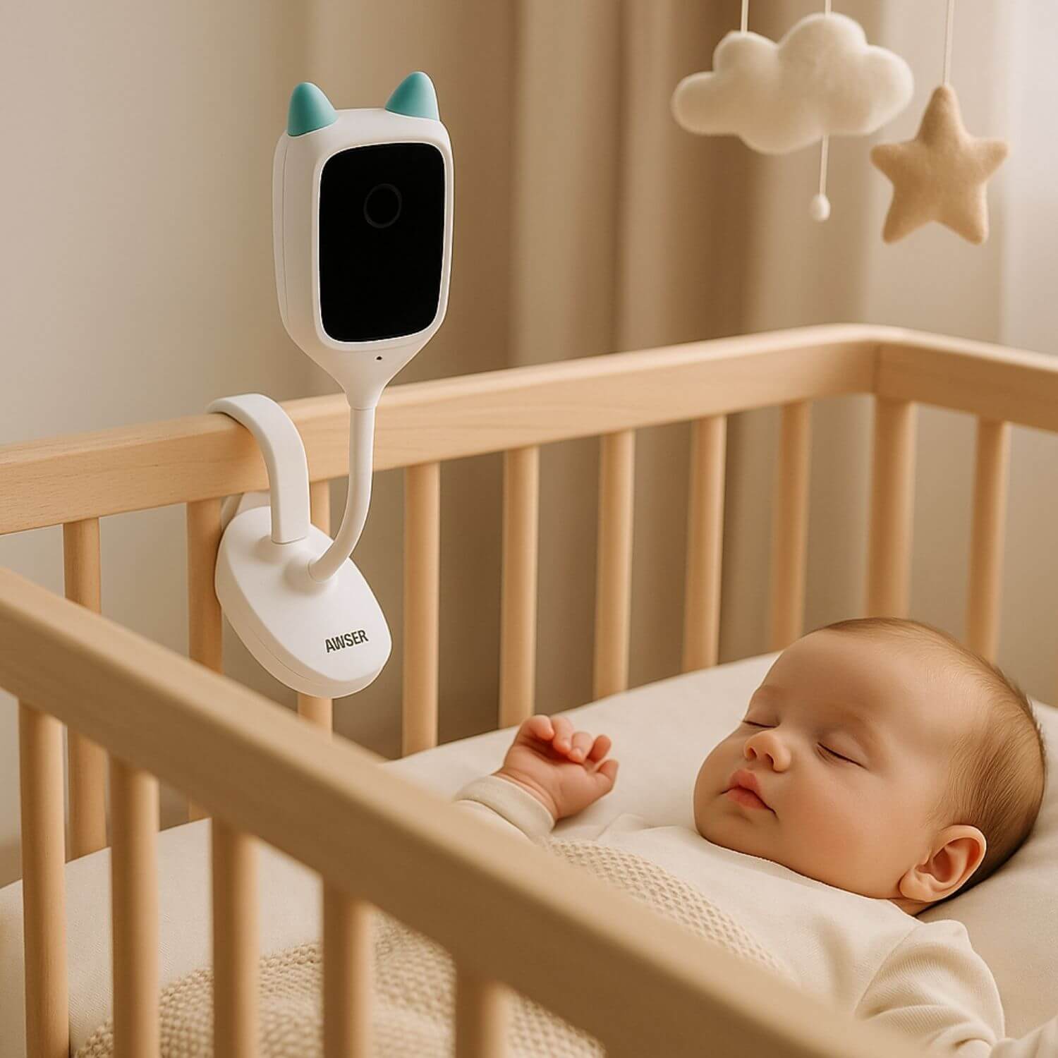 Babyphone caméra - ClipyCam Besdodo
