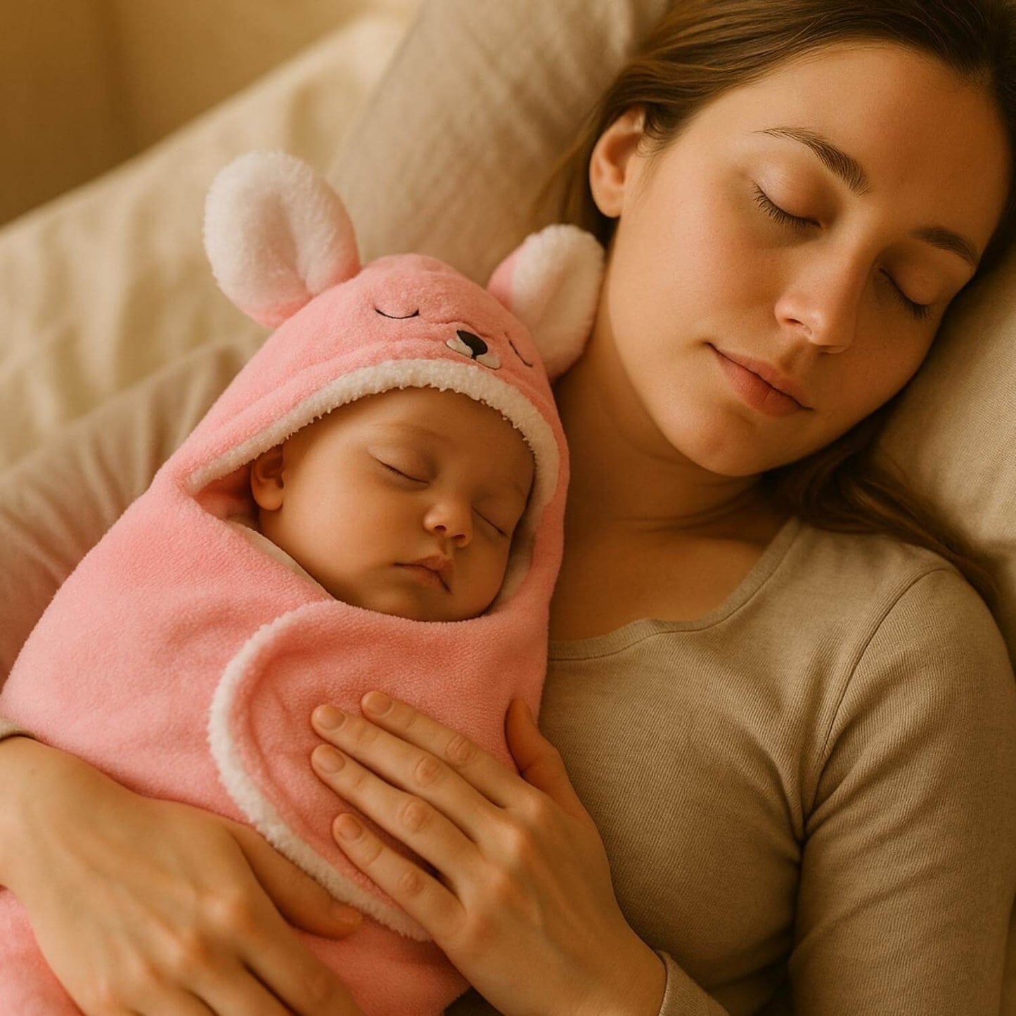 bebe nid dange bras maman calin