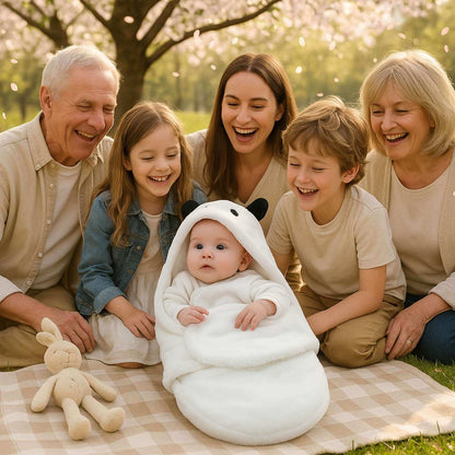 bebe nid dange sortie famille calin