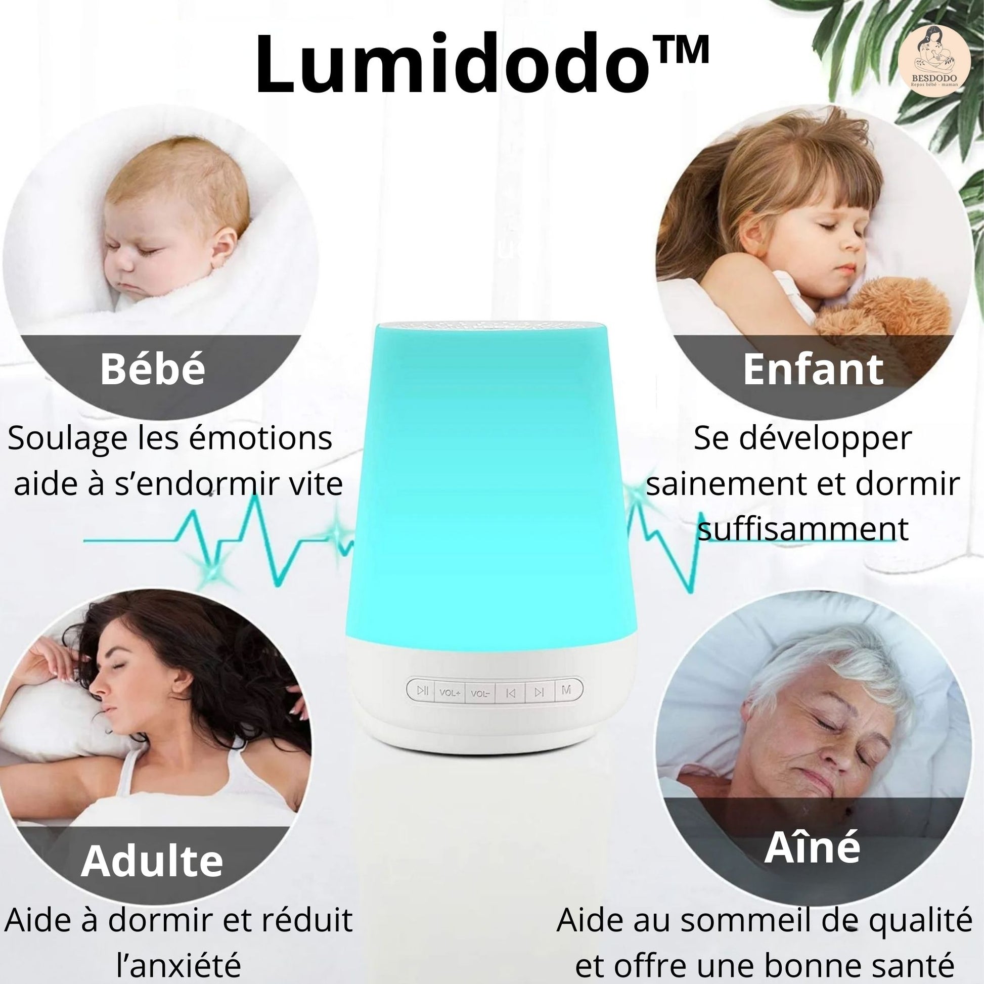 Bruit blanc bebe ǀ Lumidodo™ – Besdodo