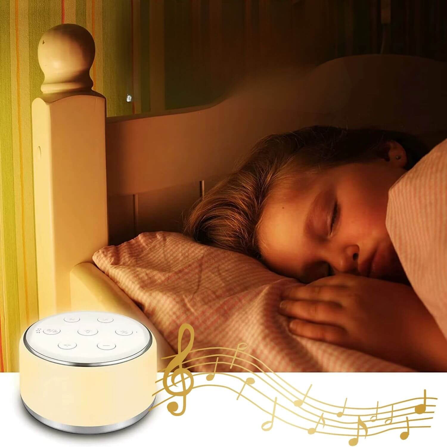 bruit blanc bebe fillette dort