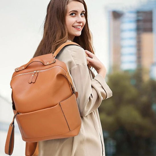 cadeau de naissance pour la maman sac camel