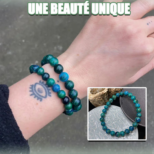 Cadeau Maman Bracelet Vertu Protectrice™ : La Puissance de la Malachite pour l'Équilibre Émotionnel Besdodo