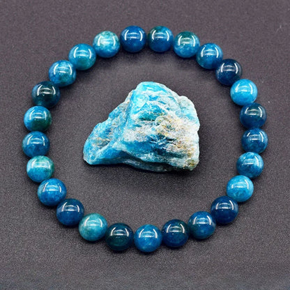 cadeau maman bracelet apatite bleue vaincre fatigue