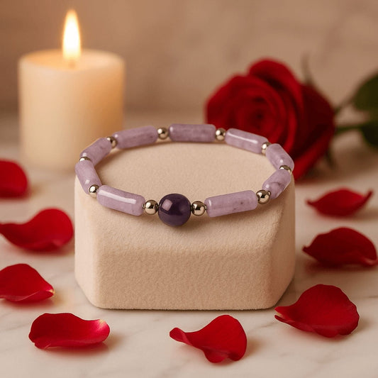 cadeau maman saint valentin bracelet AmethysLove