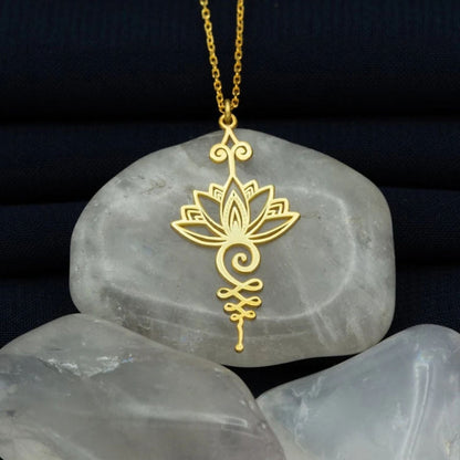 cadeau maman saint valentin collier nymphea