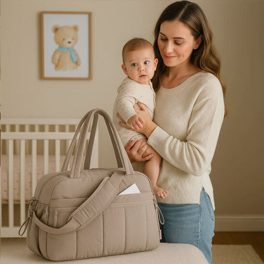 cadeau pour jeune maman sac a langer terre naya
