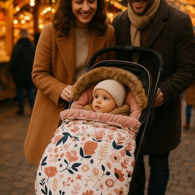 chanceliere bebe chaude marche de noel