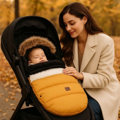 CHANCELIERE POUSSETTE ǀ Flanelle Besdodo