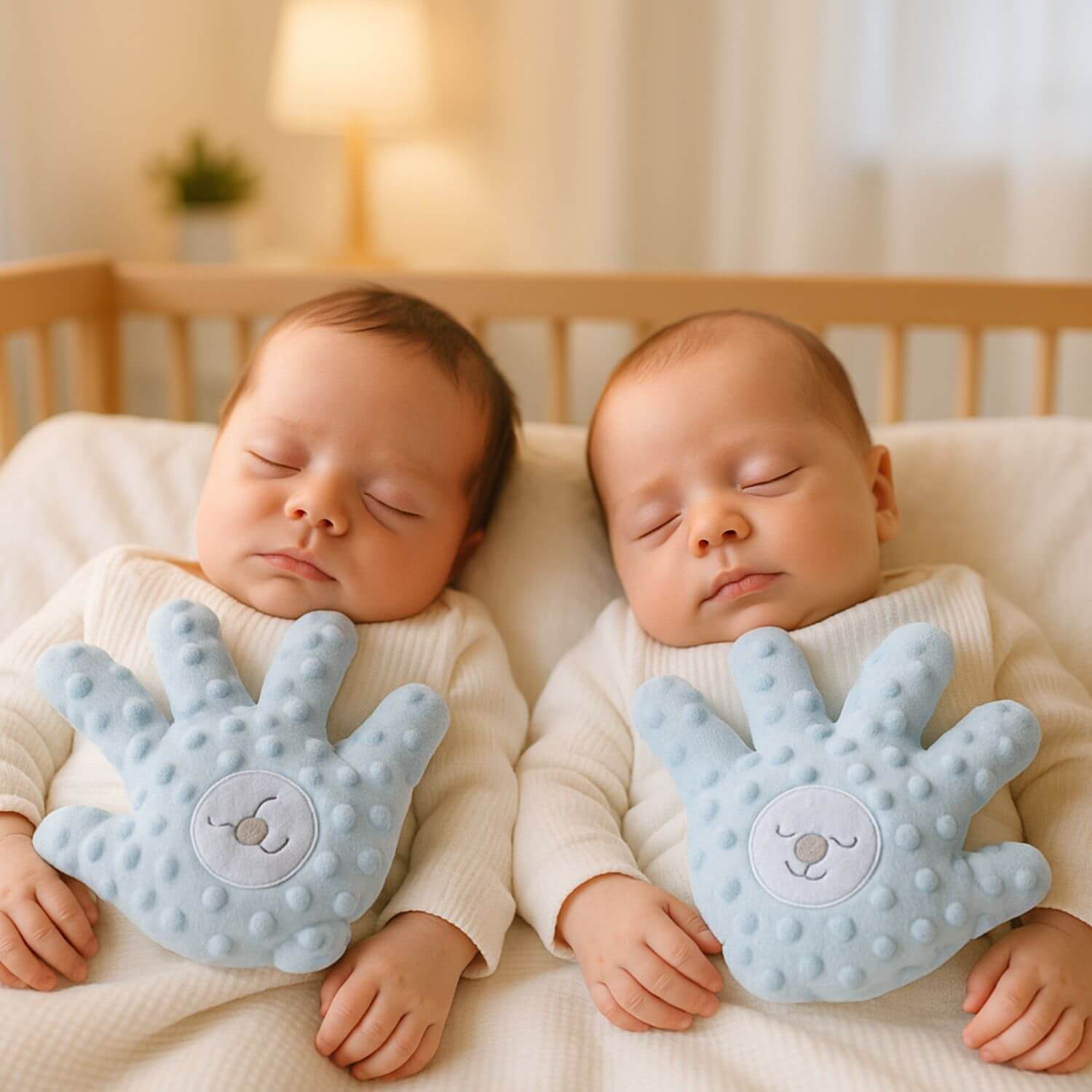 coussin bebe apaisant jumeaux paisibles