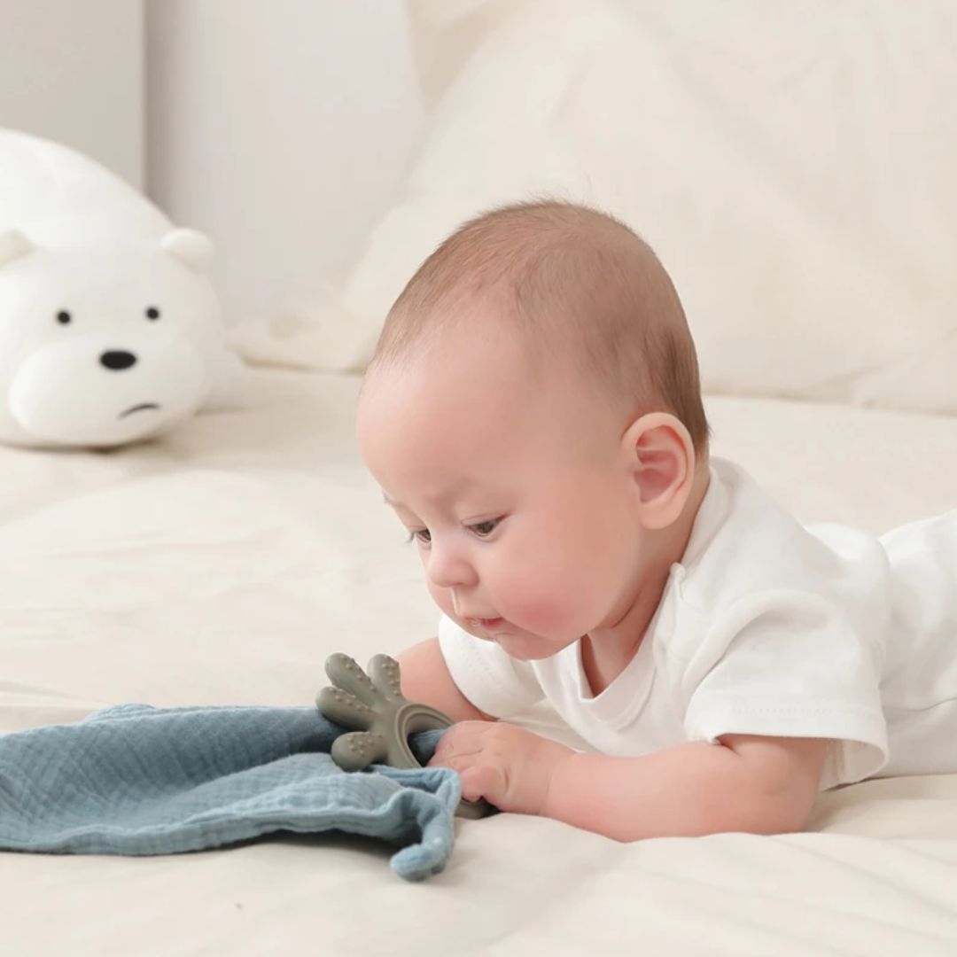 doudou bebe bleu