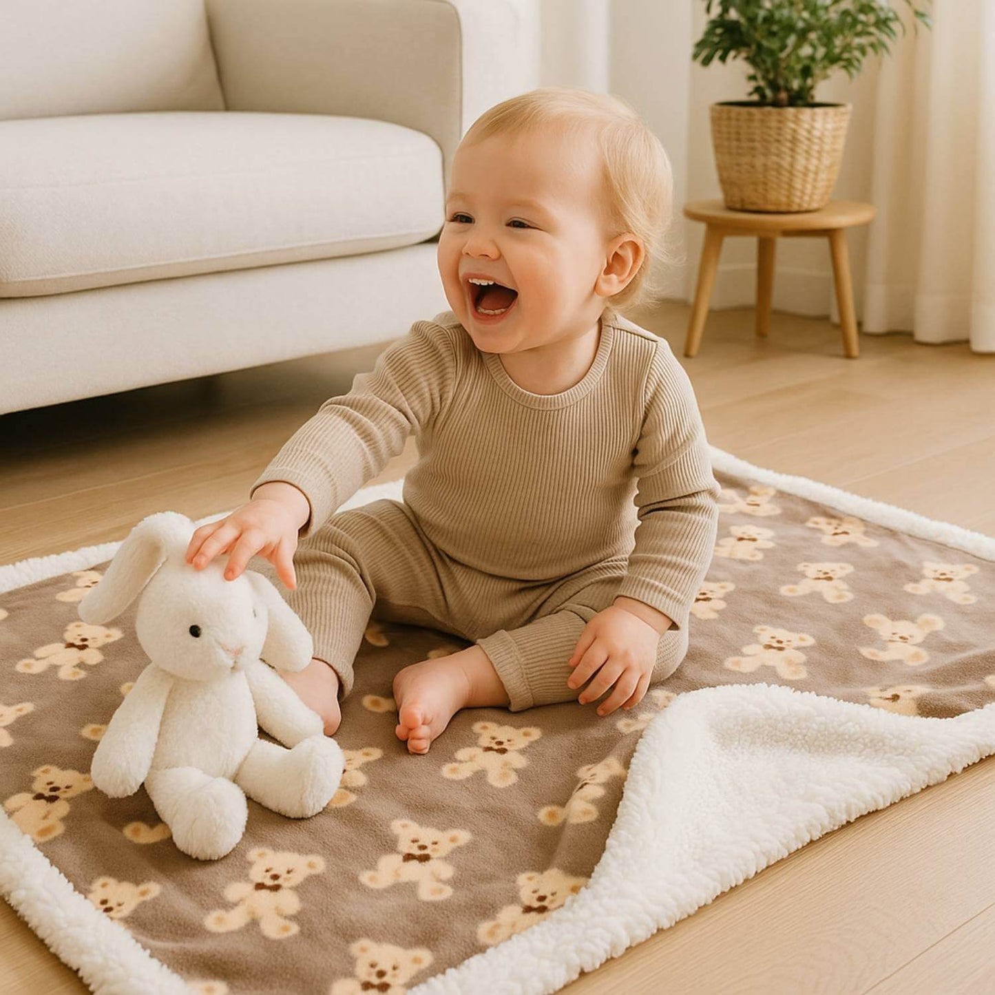 enfant assis couverture bebe dasy