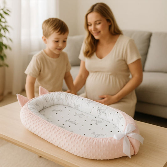 maman enfant heureux nid dange pour bebe