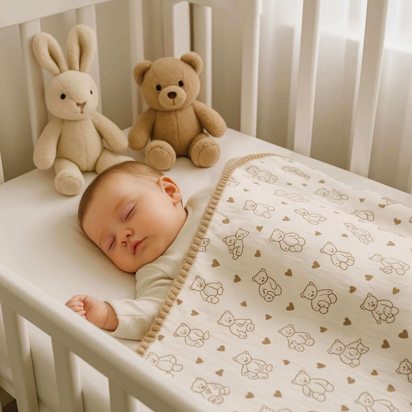 nouni couverture bebe sommeil paisible