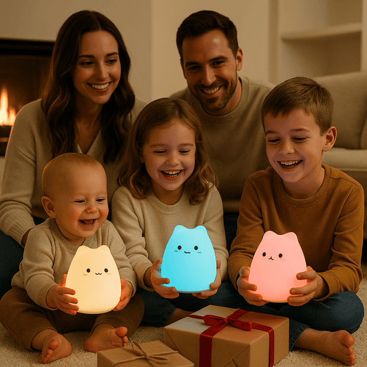 pack cadeau noel anniversaire veilleuse bebe catsun