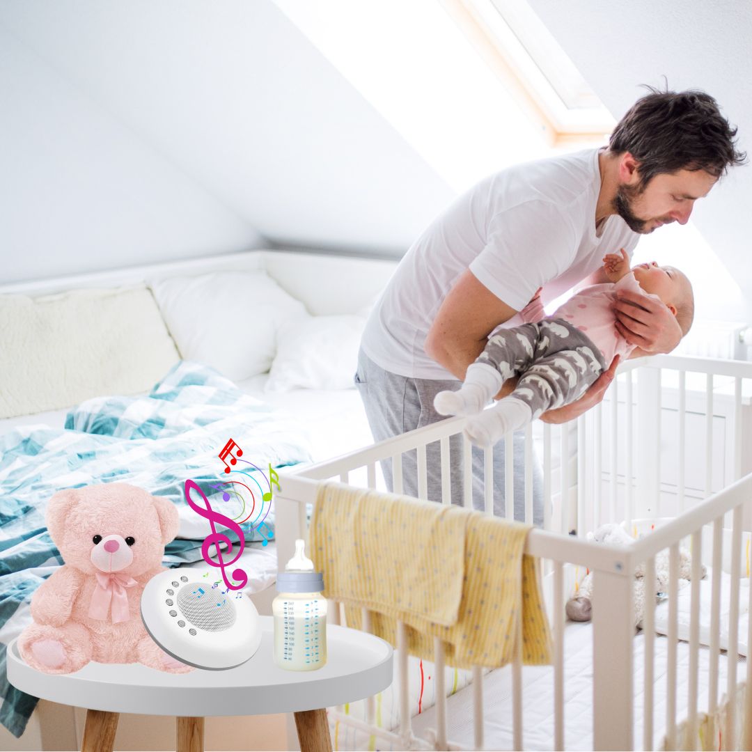 maman bebe dorment avec bruit blanc bebe