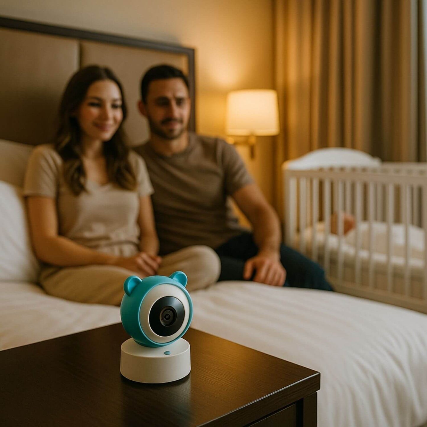 parents voyagent babyphone camera tout en un