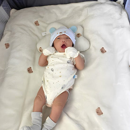plaid bebe ourson naissance
