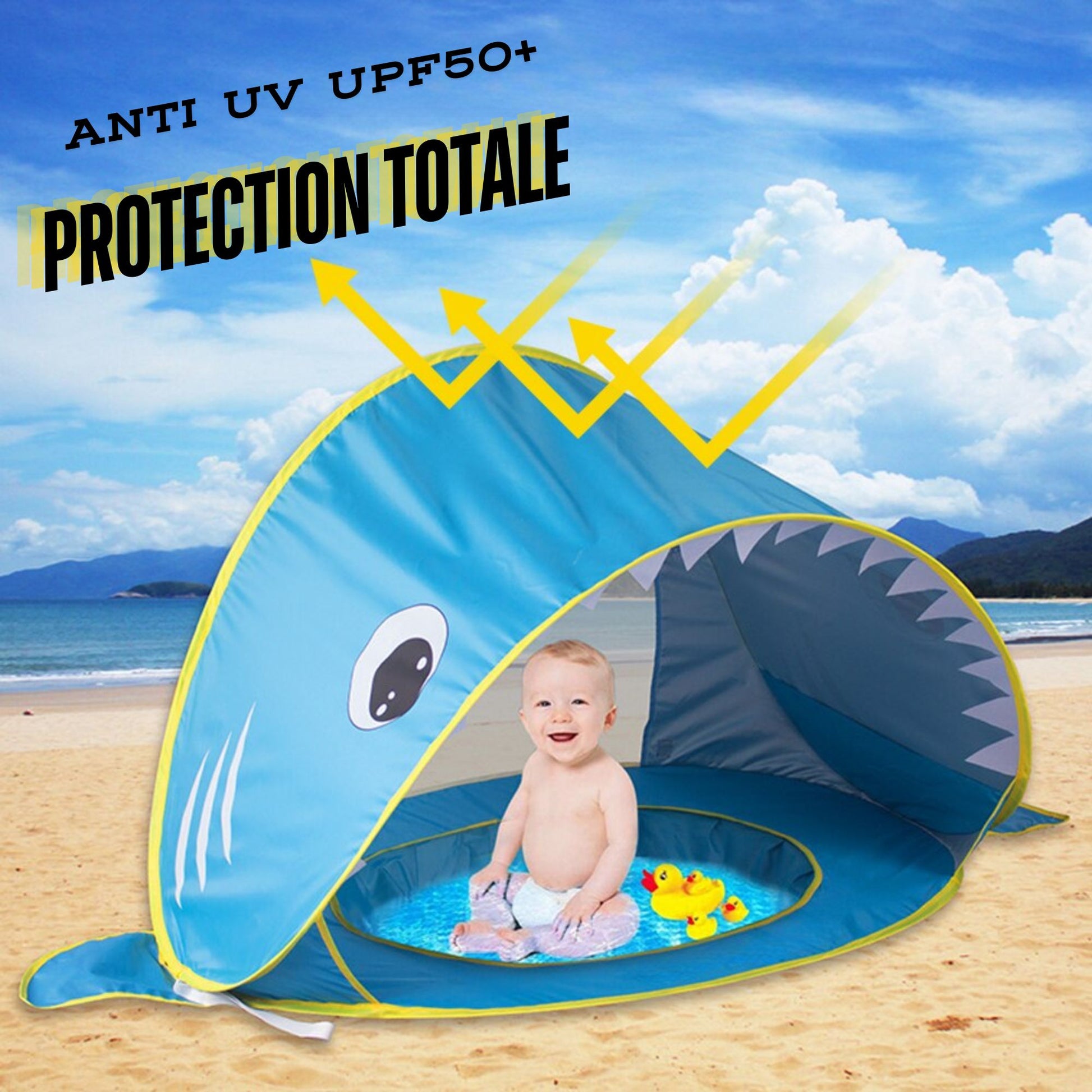 Tente de plage bébé ǀ Oasis SunProtect™ Besdodo