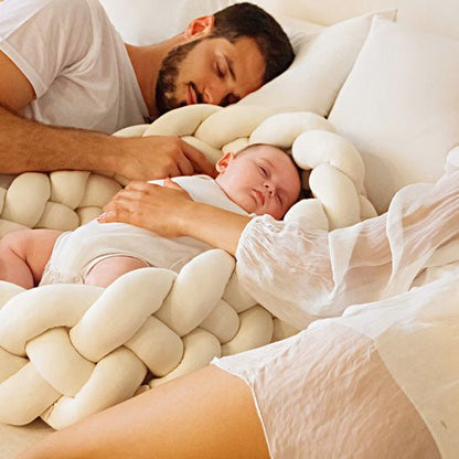 Tresse de lit bébé - Blanche Besdodo