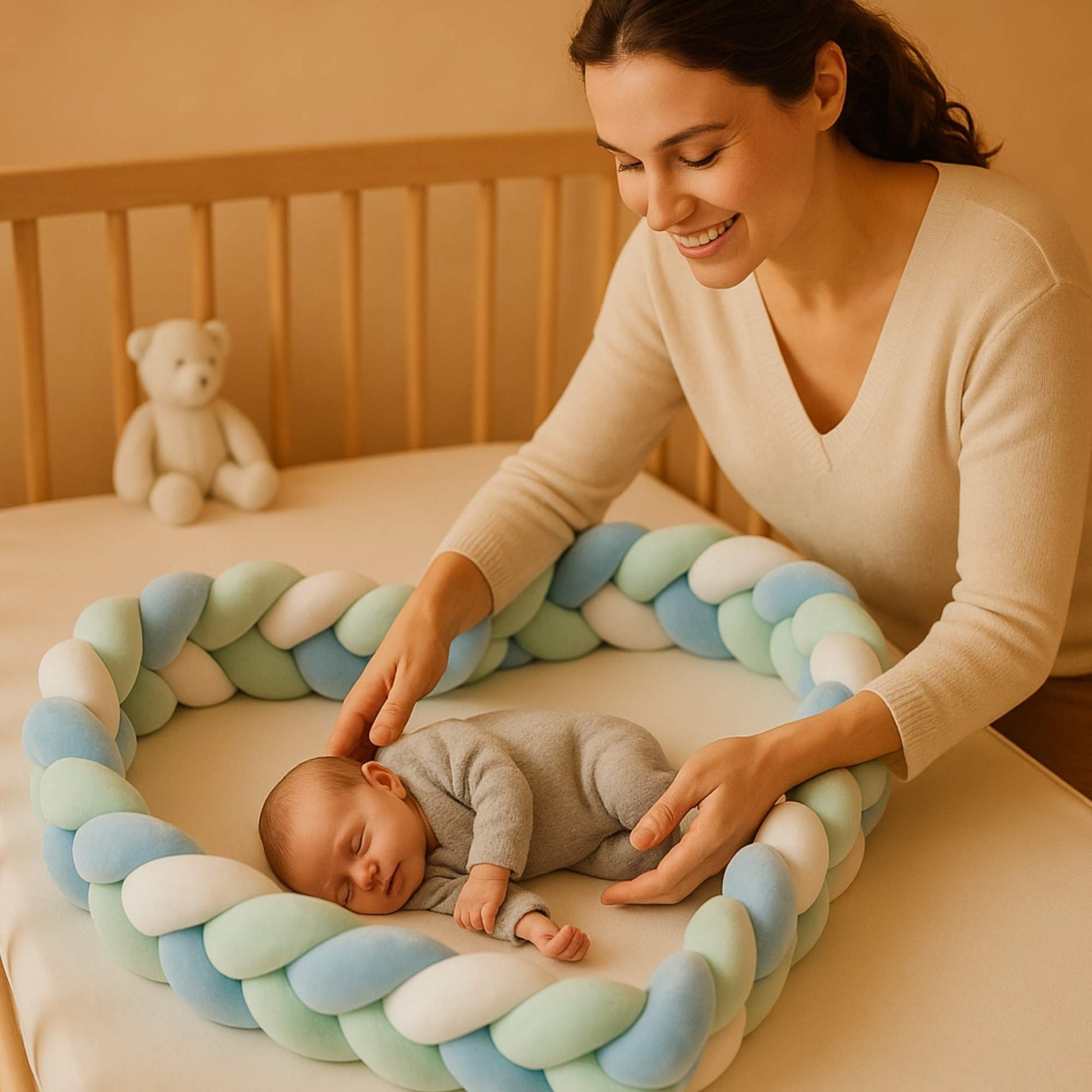 tresse de lit bebe moelleuse solstice
