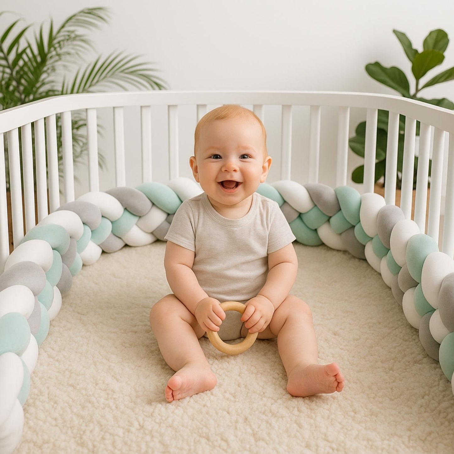 tresse de lit bebe solstice enfant securite