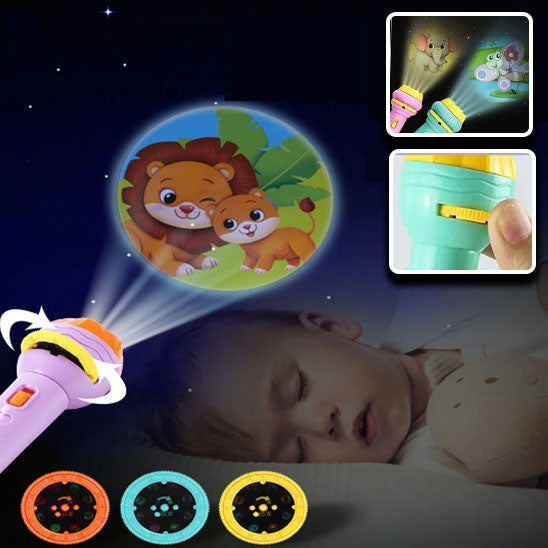 veilleuse-bebe-projection-plafond-animaux