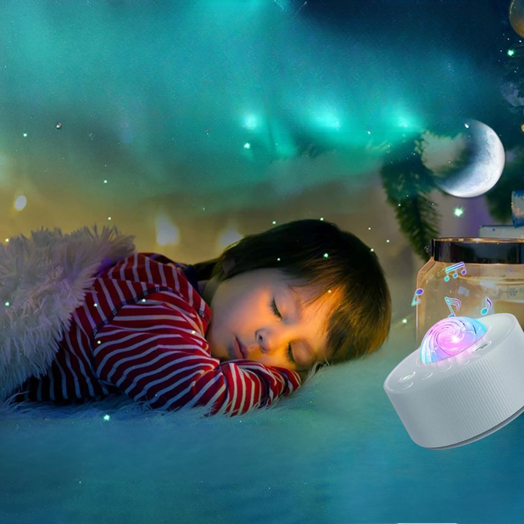 veilleuse bebe projection plafond lovely night enfant dort