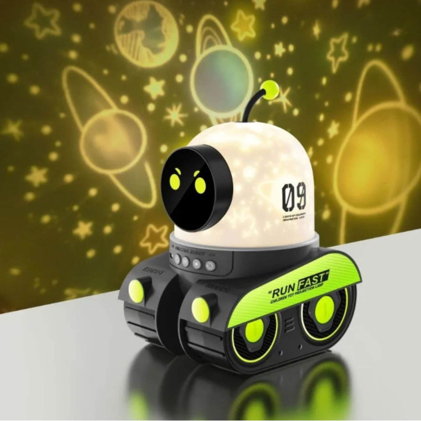 veilleuse bebe projection plafond robot veilleuse jouet