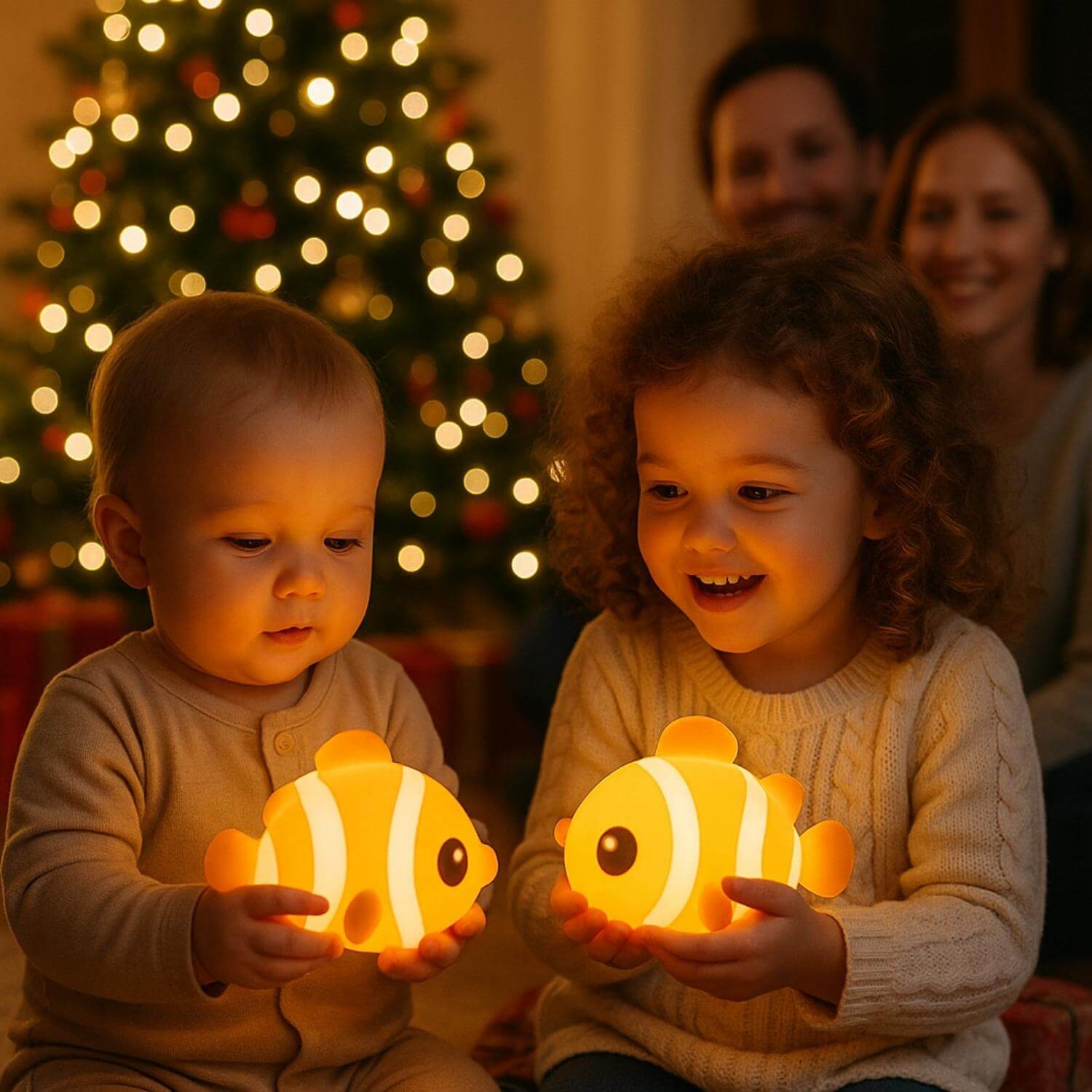 veilleuse enfant poisson clown fishy cadeau noel