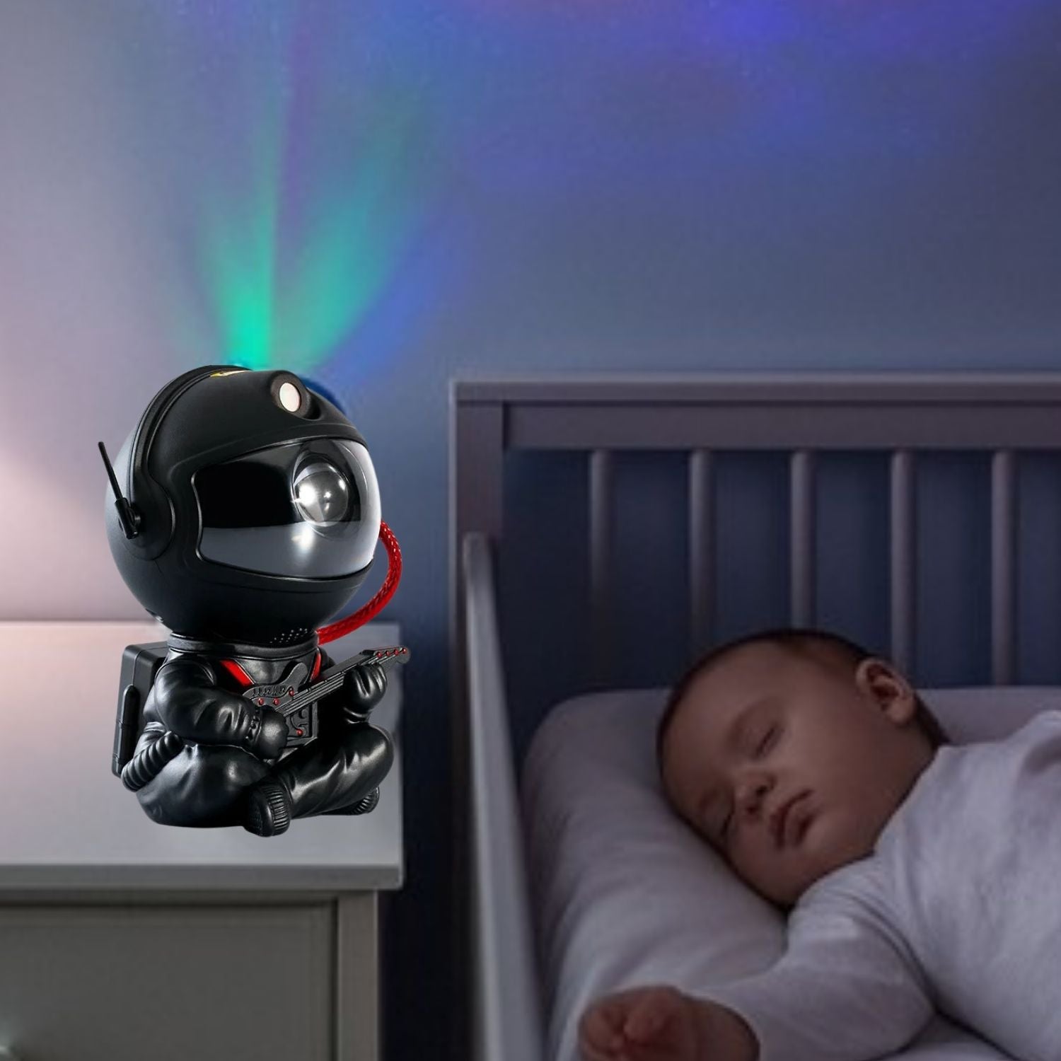 veilleuse projection nebuleuses sommeil enfants