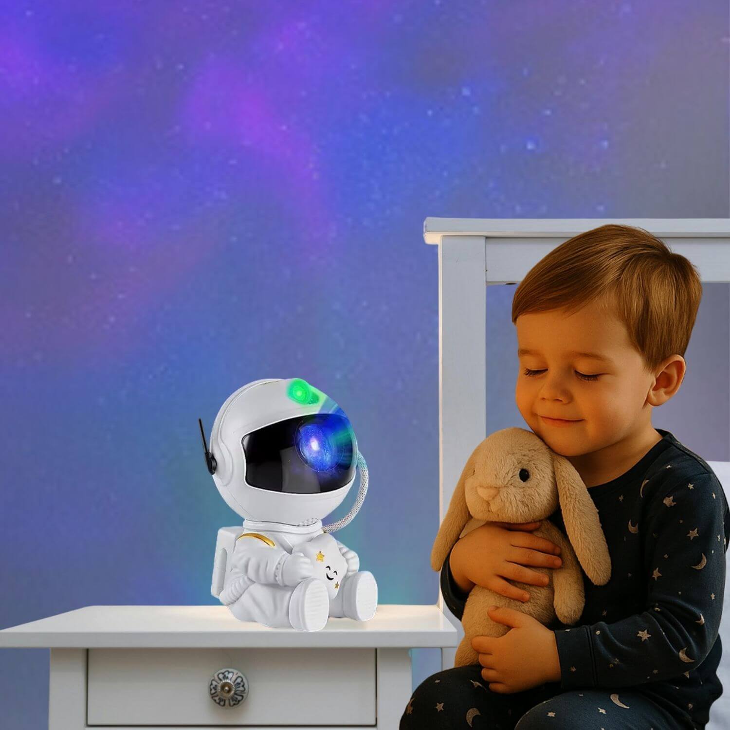 veilleuse projection projecteur galaxie sommeil